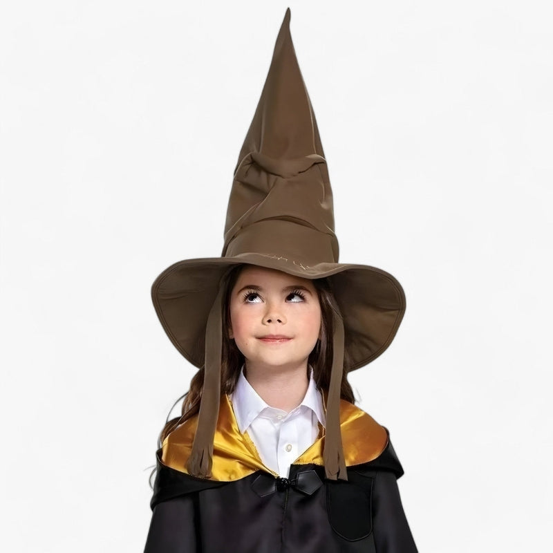 MysticCrown - Unisex Witch Hat for Halloween Costume