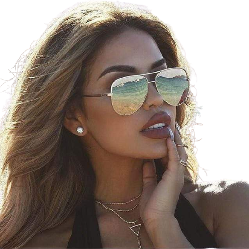 VisionRise – Aviator Sunglasses with Metal Frame and Scratch-Resistant Lenses
