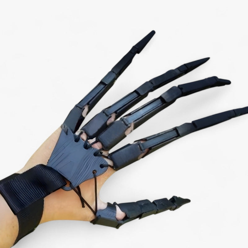 BoneCraft - Skeleton Glove With Movable Fingers For Halloween Costumes