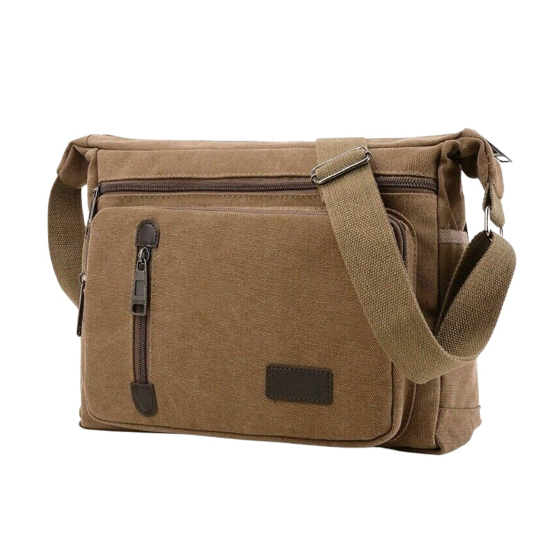 UrbanVoy – Water-Repellent Shoulder Bag With Adjustable Strap and Multiple Pockets