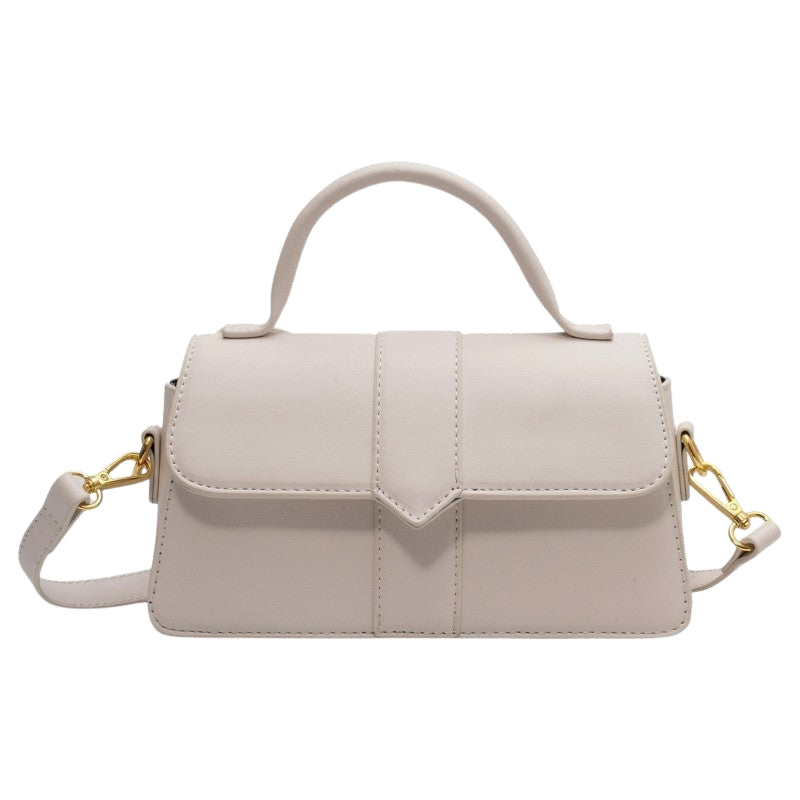 Stella – Classic Small Square Handbag with Shoulder Strap