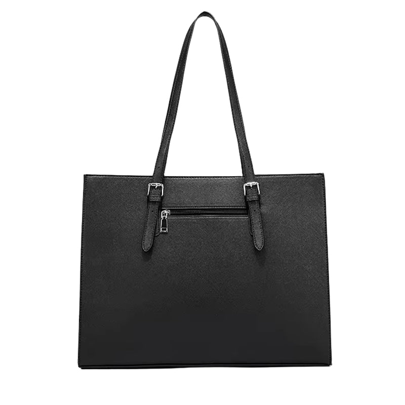 Isolde - Polyester Handbag with Adjustable Shoulder Strap and Multiple Compartments