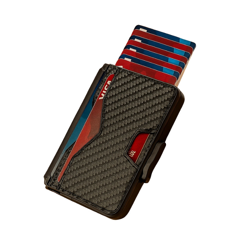 Jakob – Magnetic Card Holder with RFID Blocking for Secure Storage