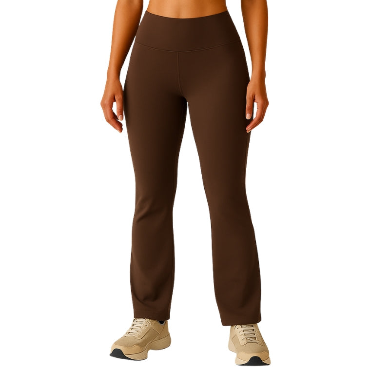 Sarah – High Waisted Wide Leg Pants with Slim Waist