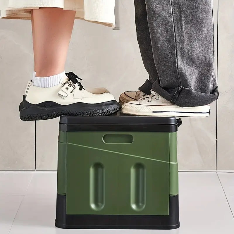 GoComfort – Portable Folding Toilet with Collapsible Odor-Reducing Storage