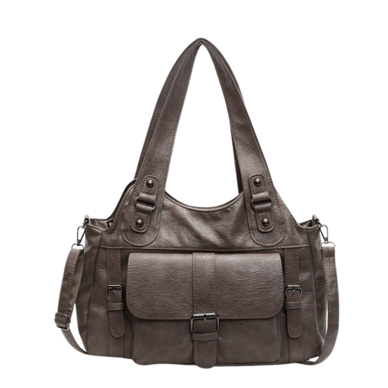 Reagan - Handbag with adjustable shoulder strap and multiple compartments