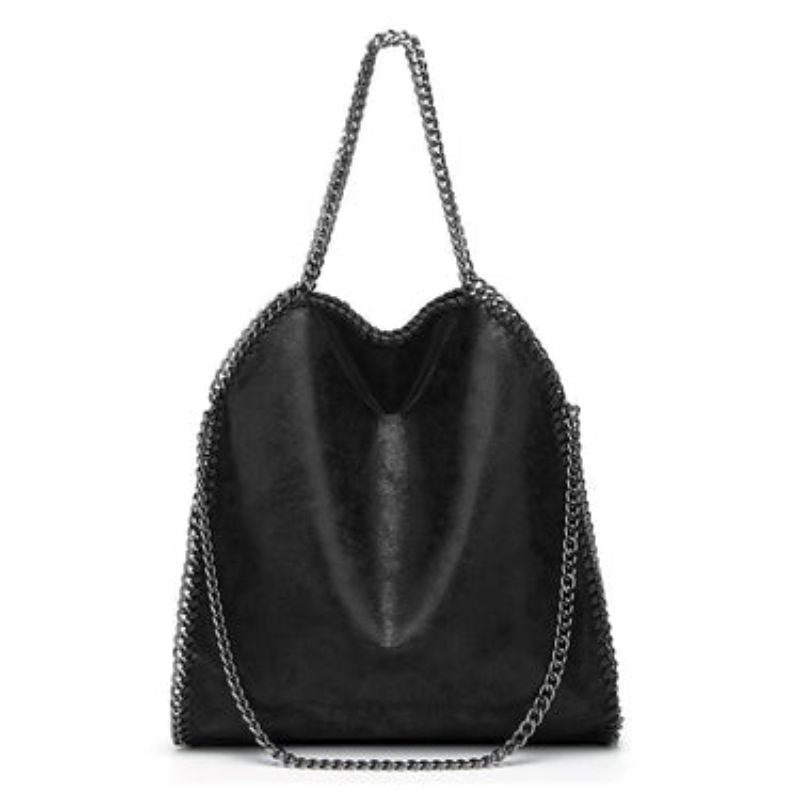 Marceline - Small Leather Handbag with Chain Strap