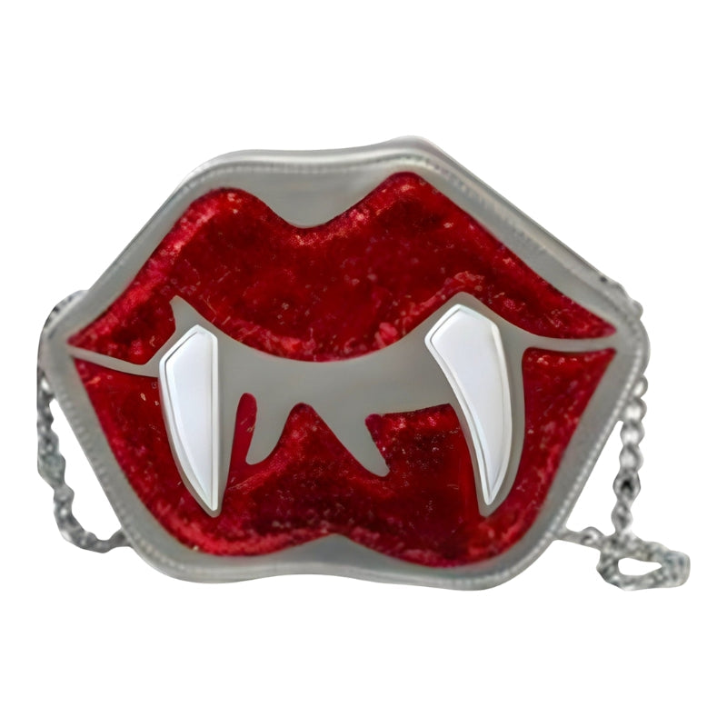 Dentara – Shoulder Bag with Tooth and Lips Design