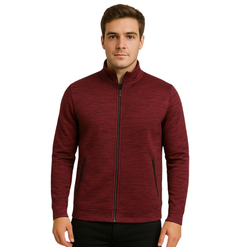 Tobias – Long Sleeve Jacket with Zip and Pockets