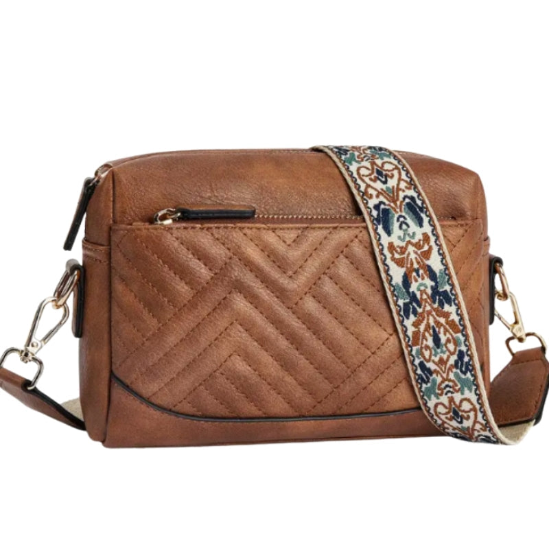 Lily – Handbag with adjustable shoulder strap and multiple zipped compartments