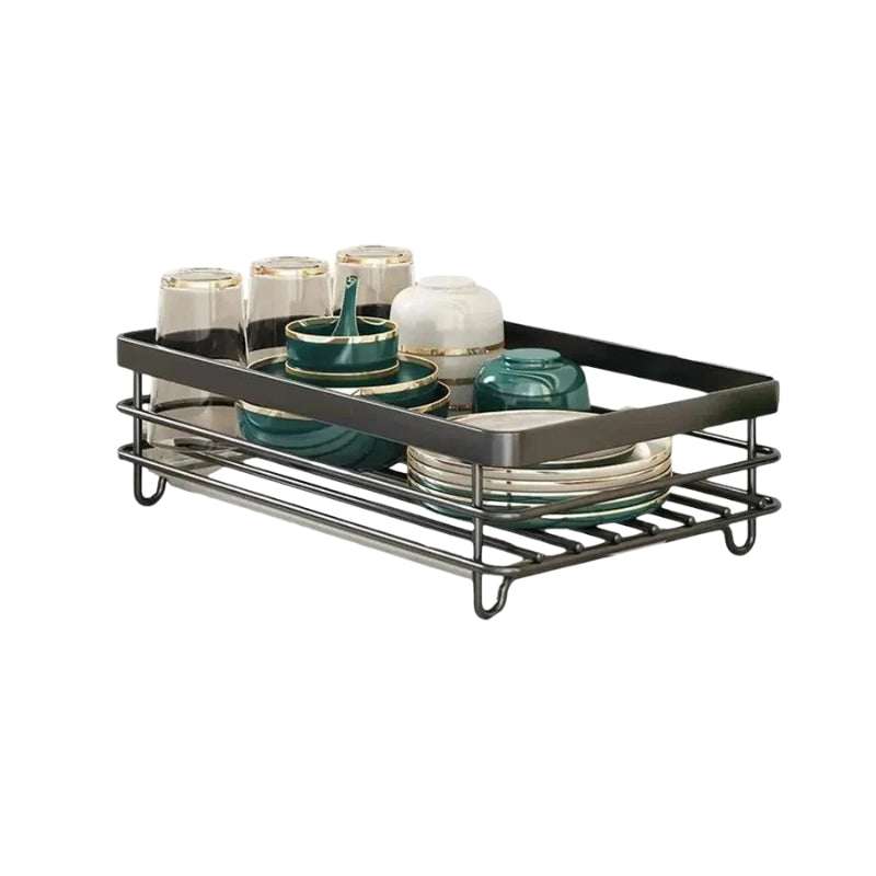 SinkMate – Adjustable Dish Drainer with Removable Drip Tray and Steel Frame