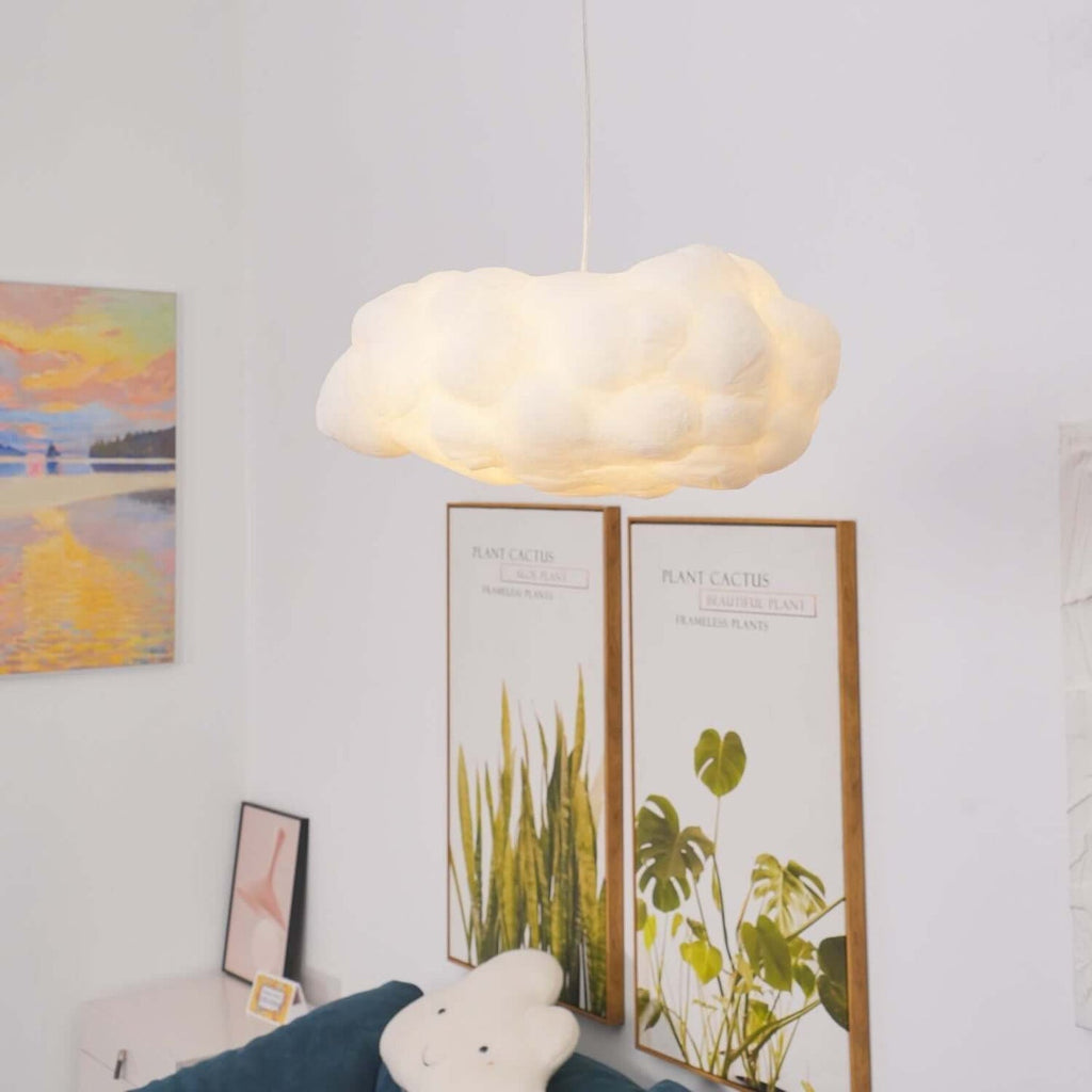 CloudGlow – Cloud-Shaped Pendant Lamp with Soft Diffused Light