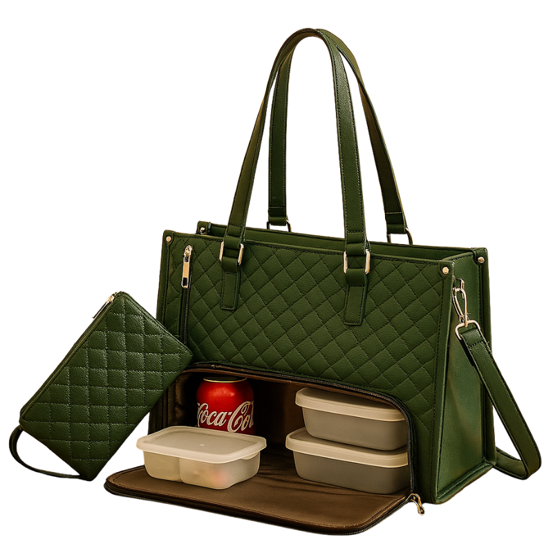 Ava – Zippered Bag with Multiple Storage Compartments