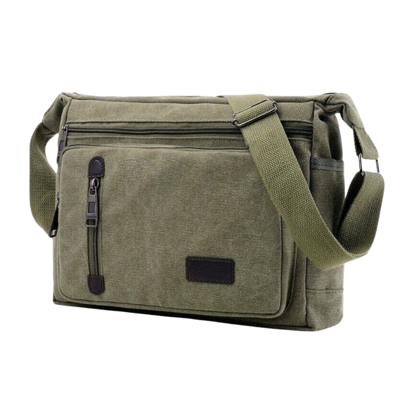UrbanVoy – Water-Repellent Shoulder Bag With Adjustable Strap and Multiple Pockets