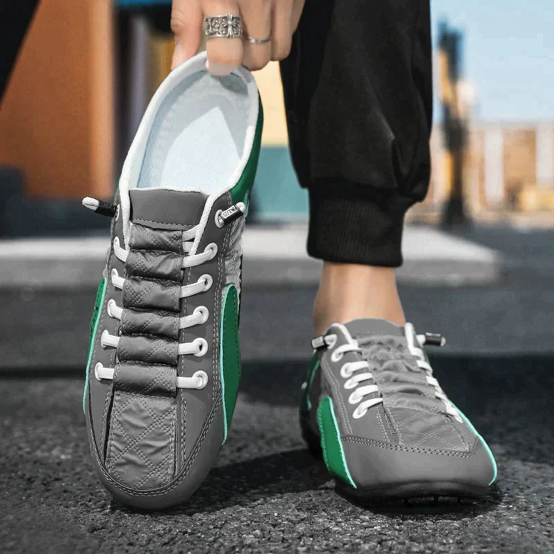 EthanStep – Lace-Up Closed Toe Shoes with Slip-Resistant Sole