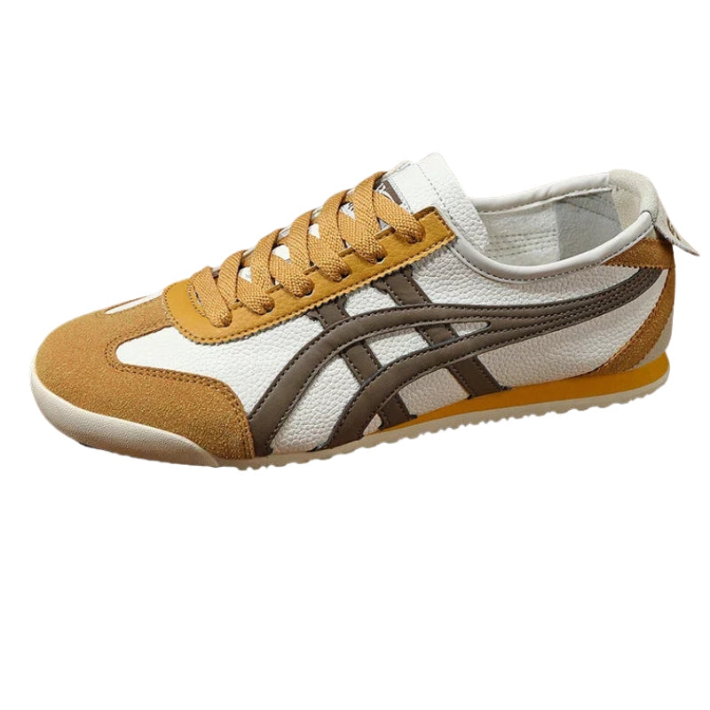 Ethan – Sneakers with Flat Sole and Classic Round Toe
