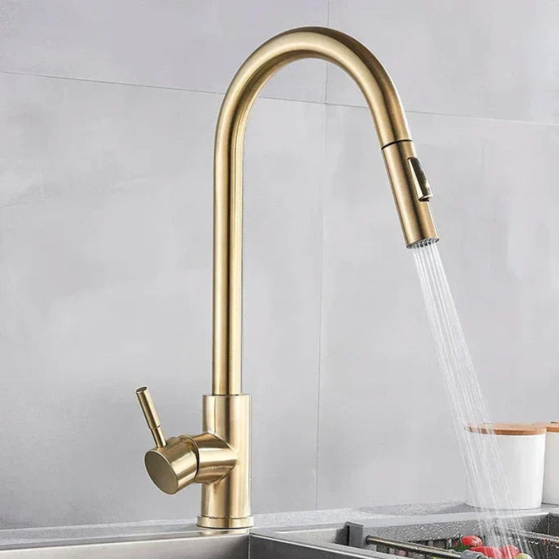 AquaFlow – 360° Swivel Mixer with Adjustable Handle