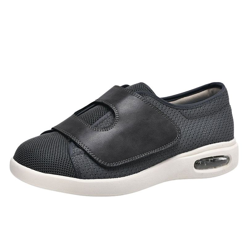 StrideEase – Round Toe Unisex Shoes With Wide Adjustable Straps