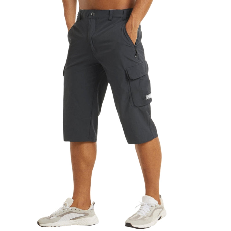 Daxon – Lightweight Cargo Shorts with Adjustable Waist and Utility Pockets