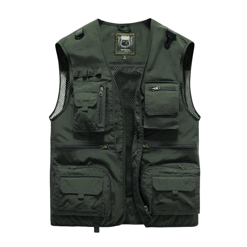 Toby – Lightweight Outdoor Vest with Zipper and Functional Pockets