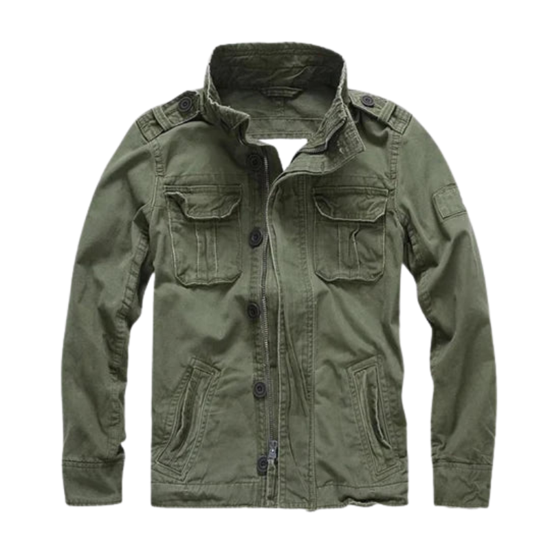 Harry – Long Sleeve Zip-Up Jacket With Multiple Pockets
