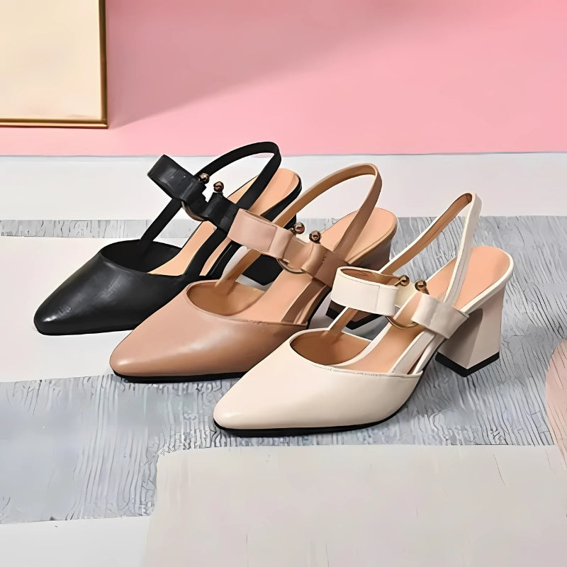 Camille – Supportive Comfort Heels with Elegant Design