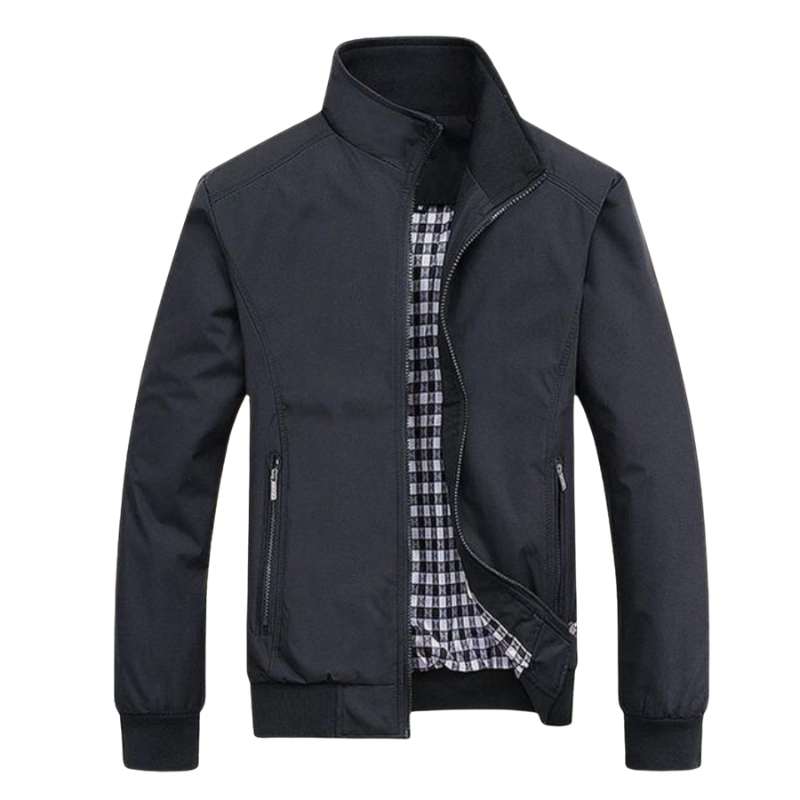 Ethan – Jacket With Front Closure and Long Sleeves