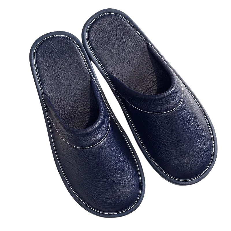 Helene – Flat Sole Slippers with Open Back