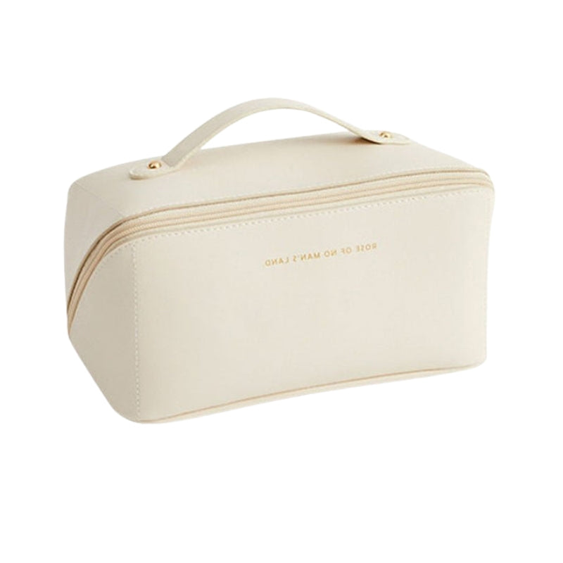 StashEase – Large Capacity Cosmetic Bag with Zippered Pockets