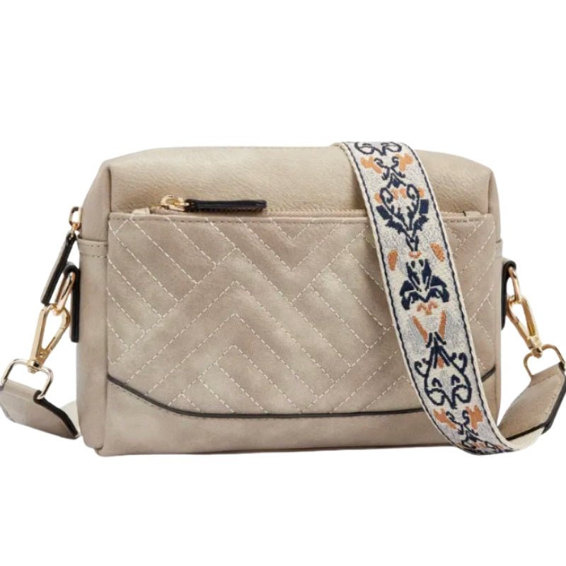 Lily – Handbag with adjustable shoulder strap and multiple zipped compartments