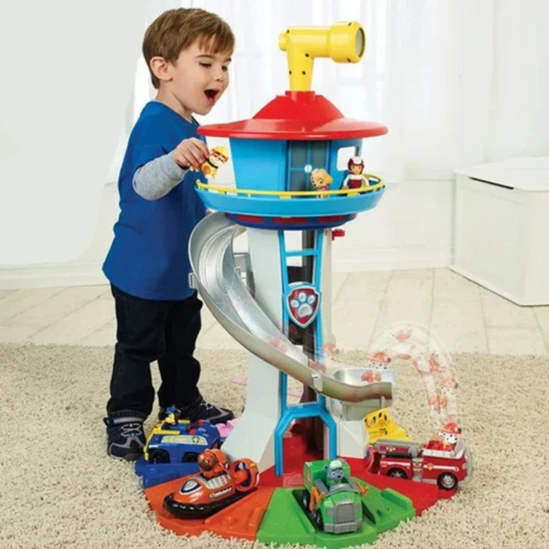 PlayNest - Adventure Tower Playset with Vehicles and Action Figures