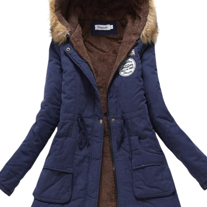 Emma – Quilted Polyester Jacket With Stitched Padding