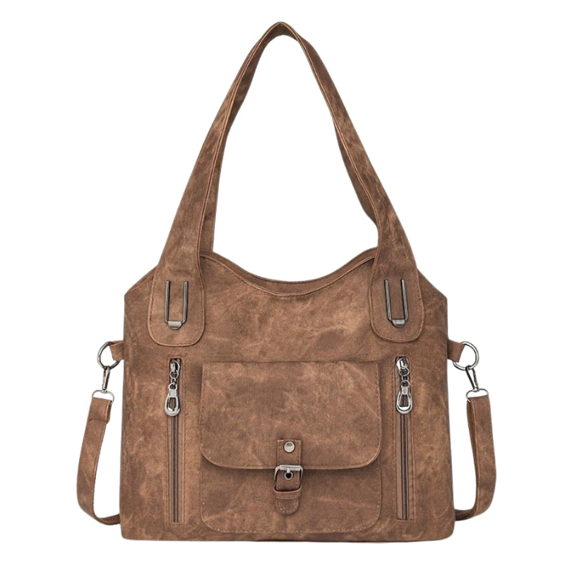 Selvina – Shoulder Bag with Adjustable Strap and Zippered Pocket