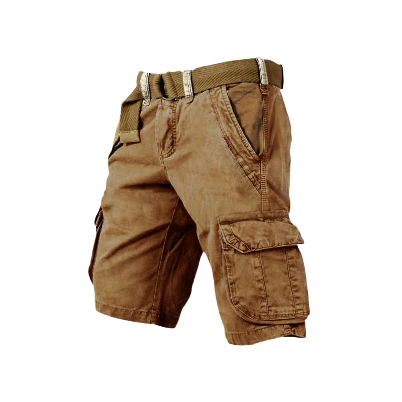 Harry – Stretch Cargo Shorts with Multifunction Pockets