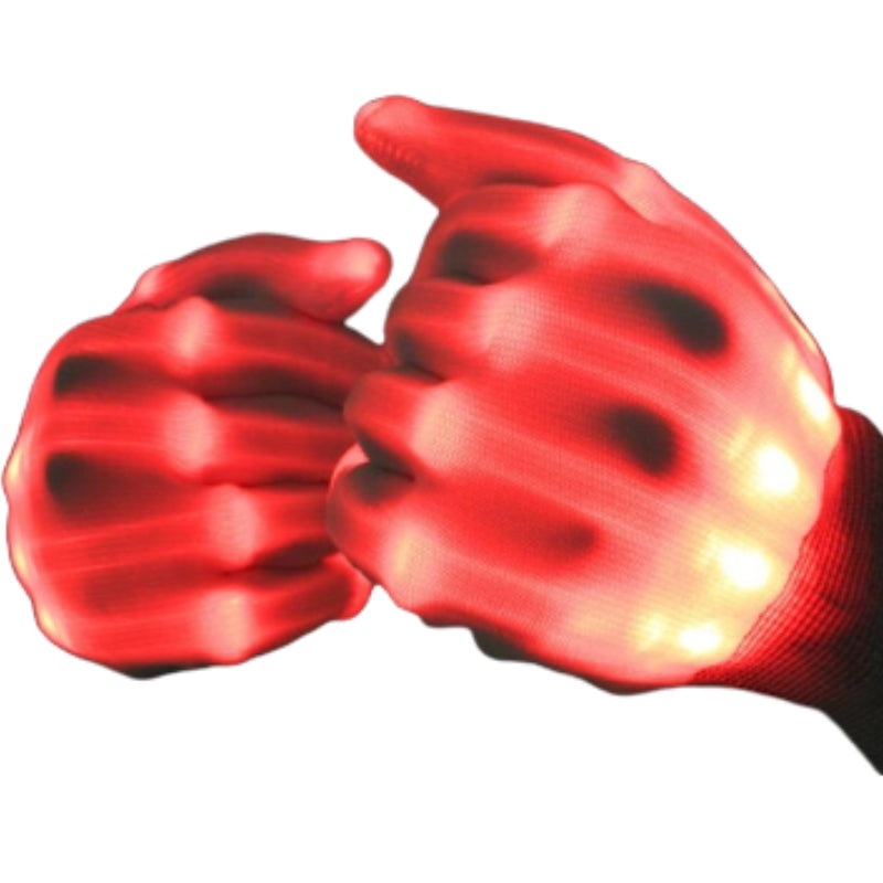 LumoGlow – LED Neon Gloves with Adjustable Light Effects