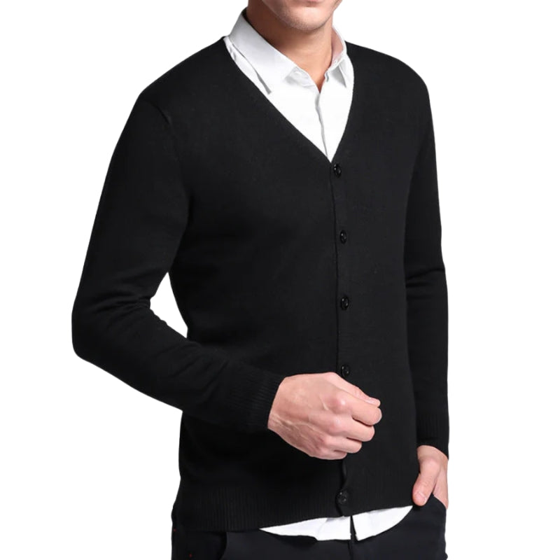 Martin – Long Trench Coat with Lapel Collar and Adjustable Fit