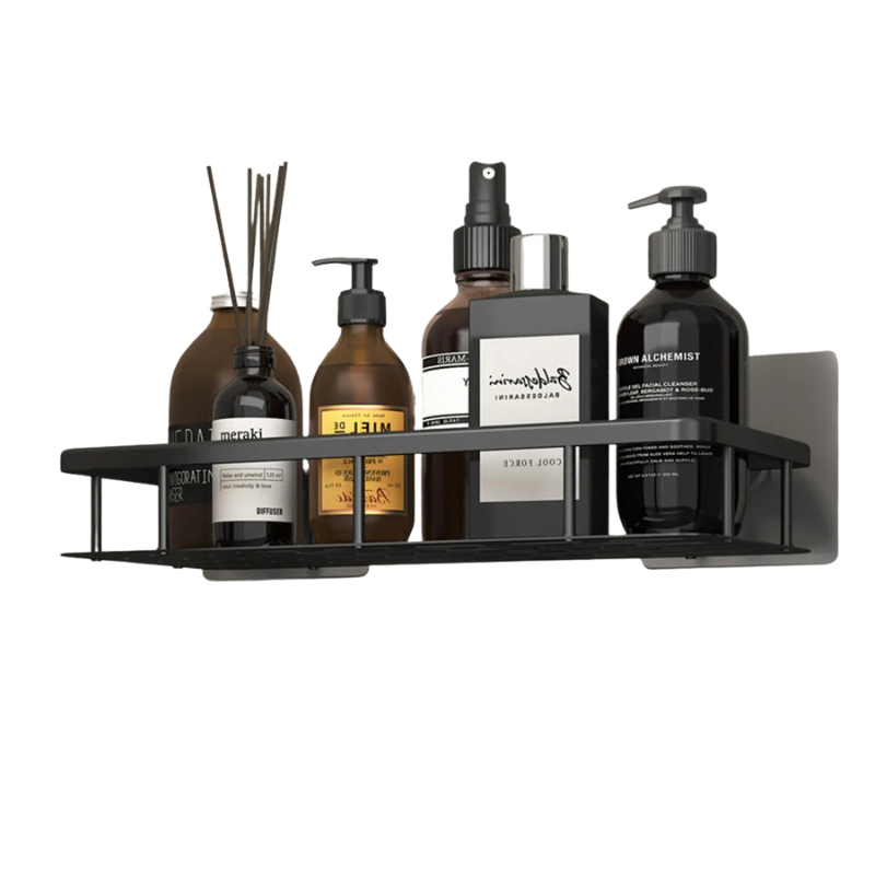 CornerNest – Bathroom Shelf with Drill-Free Installation and Water-Resistant Finish