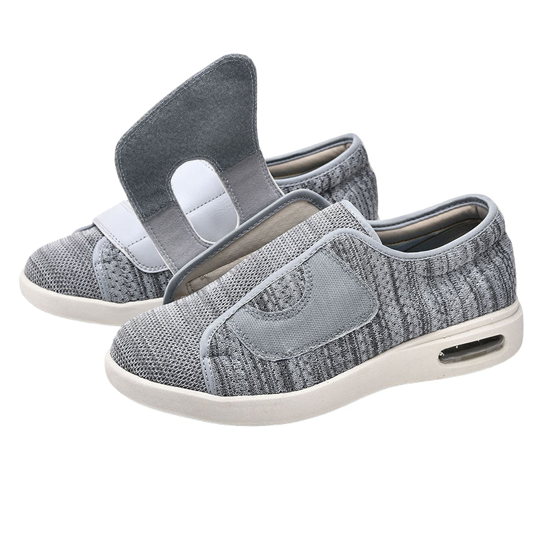 StrideEase – Round Toe Unisex Shoes With Wide Adjustable Straps
