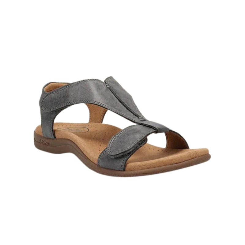 Arlo – Contemporary Open Toe Sandals with Adjustable Velcro Strap