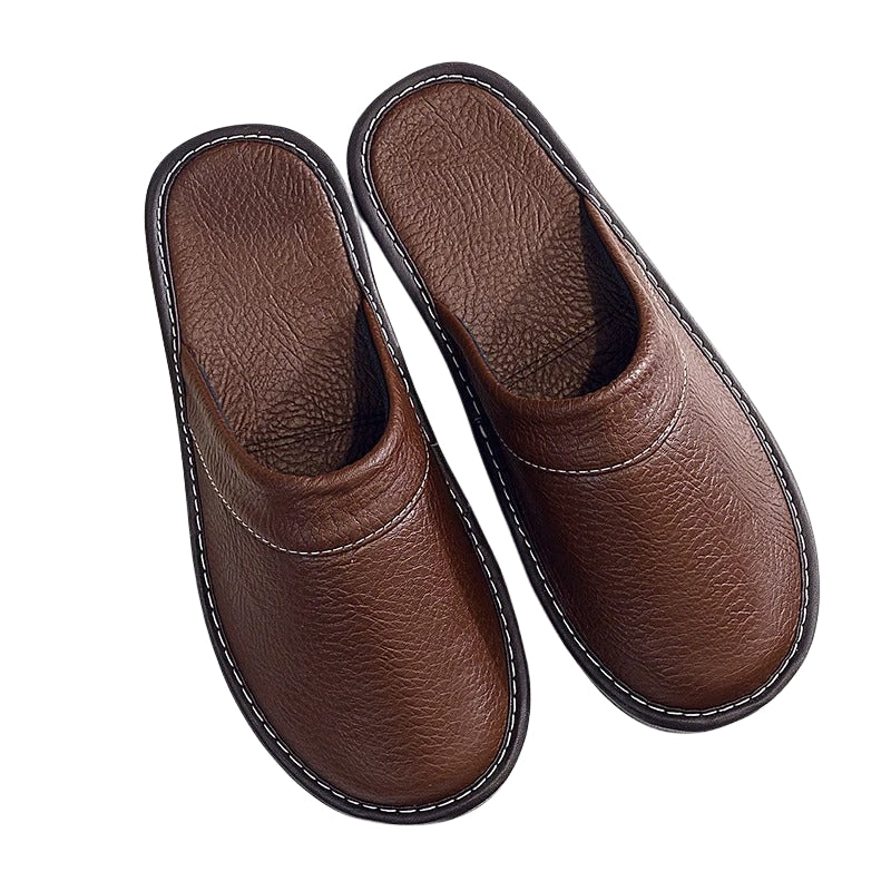 Helene – Flat Sole Slippers with Open Back