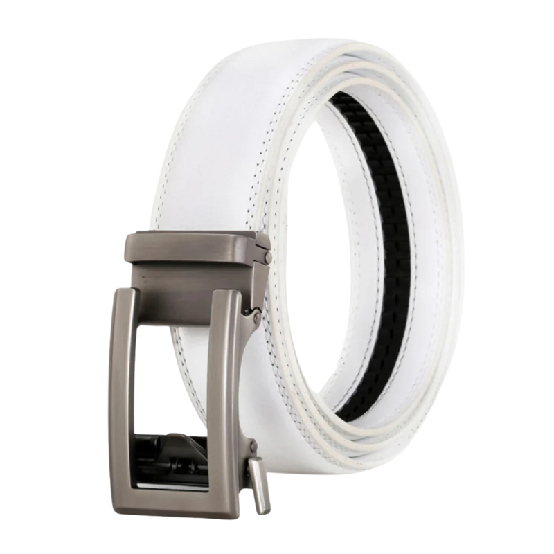 BuckleEase – Automatic Leather Belt for Women With Adjustable Fit