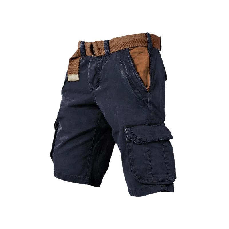Harry – Stretch Cargo Shorts with Multifunction Pockets