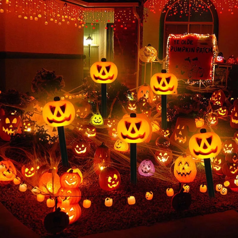 SolPump – Solar Halloween Pumpkin Lights Set for Outdoor Use