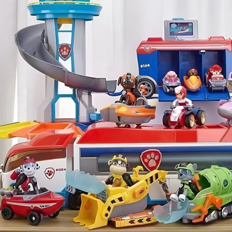 PlayNest - Adventure Tower Playset with Vehicles and Action Figures