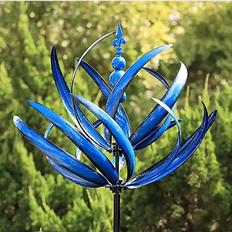 SkyTwirl – Outdoor Wind Spinner with Artistic Rotating Blades