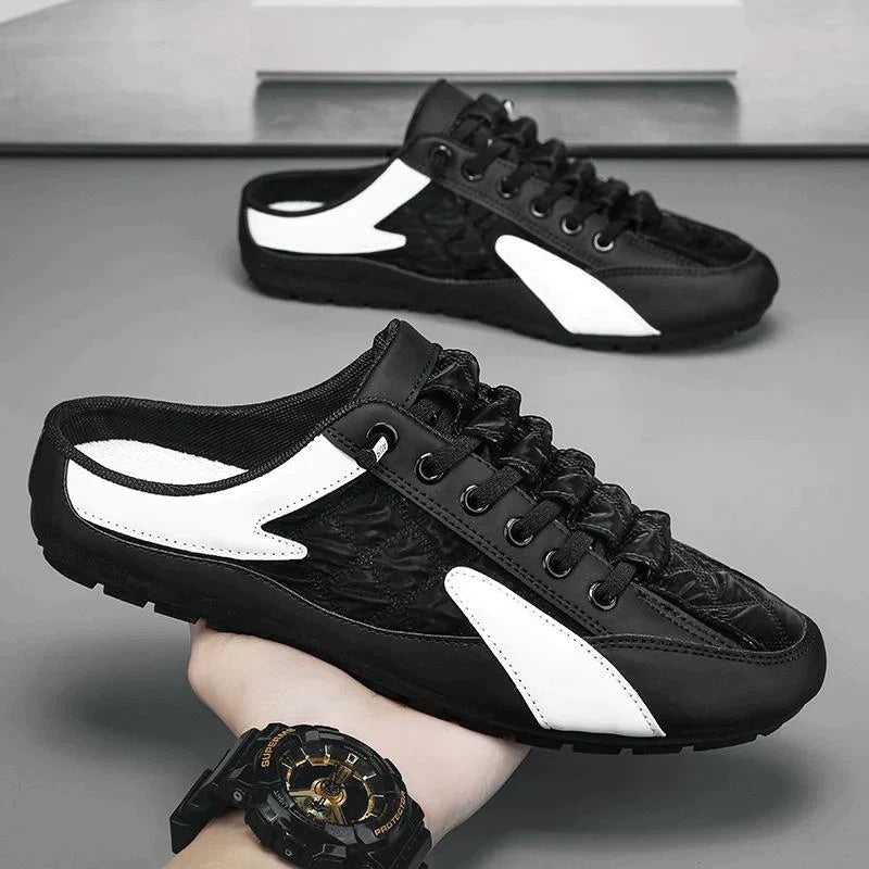 EthanStep – Lace-Up Closed Toe Shoes with Slip-Resistant Sole
