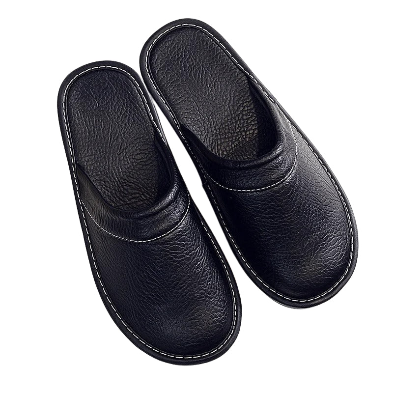 Helene – Flat Sole Slippers with Open Back
