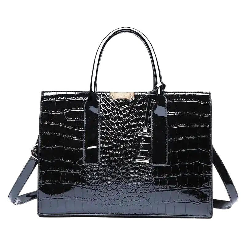 Anneliese – Leather Handbag with Adjustable Shoulder Strap and Structured Design