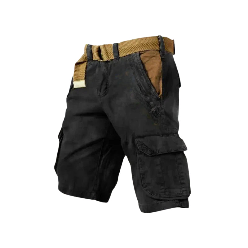 Harry – Stretch Cargo Shorts with Multifunction Pockets