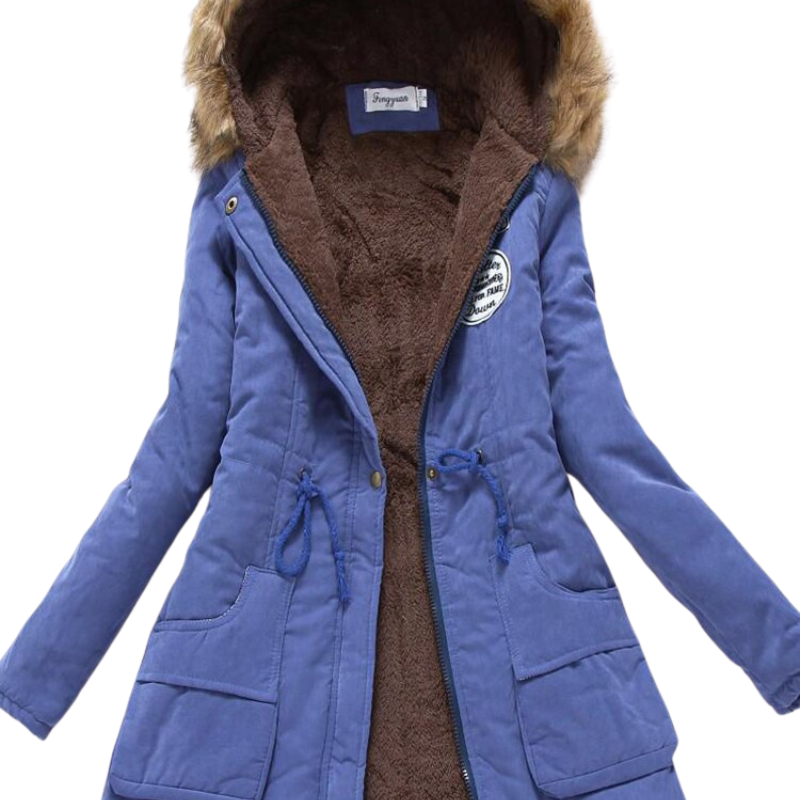 Emma – Quilted Polyester Jacket With Stitched Padding